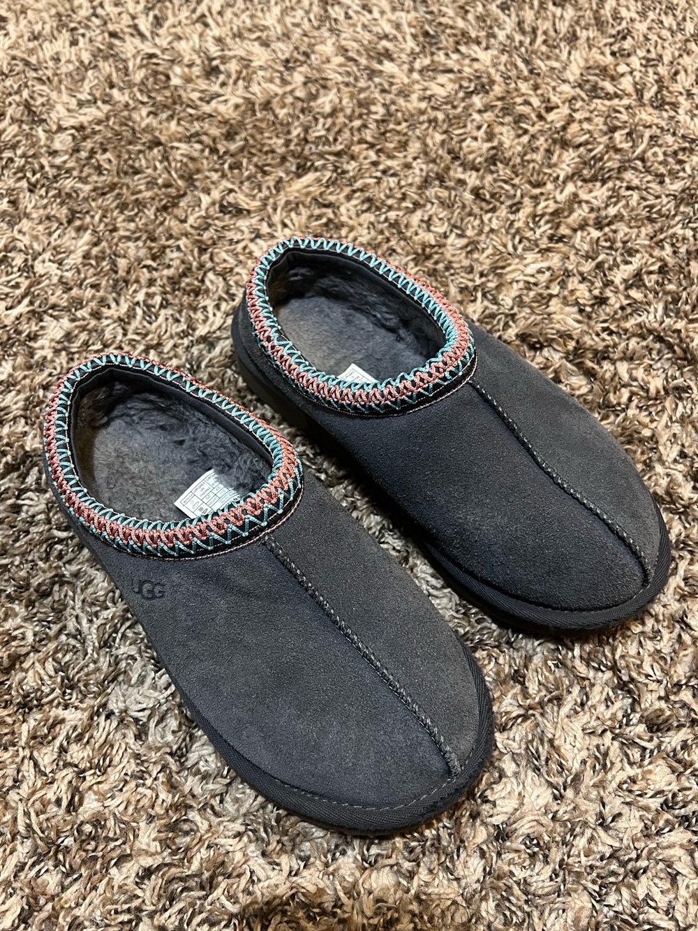 UGG Women's Tasman II Slipper in Dark Grey